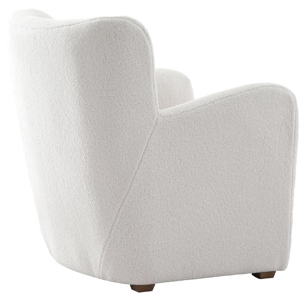 Pisa Faux Wool Accent Chair