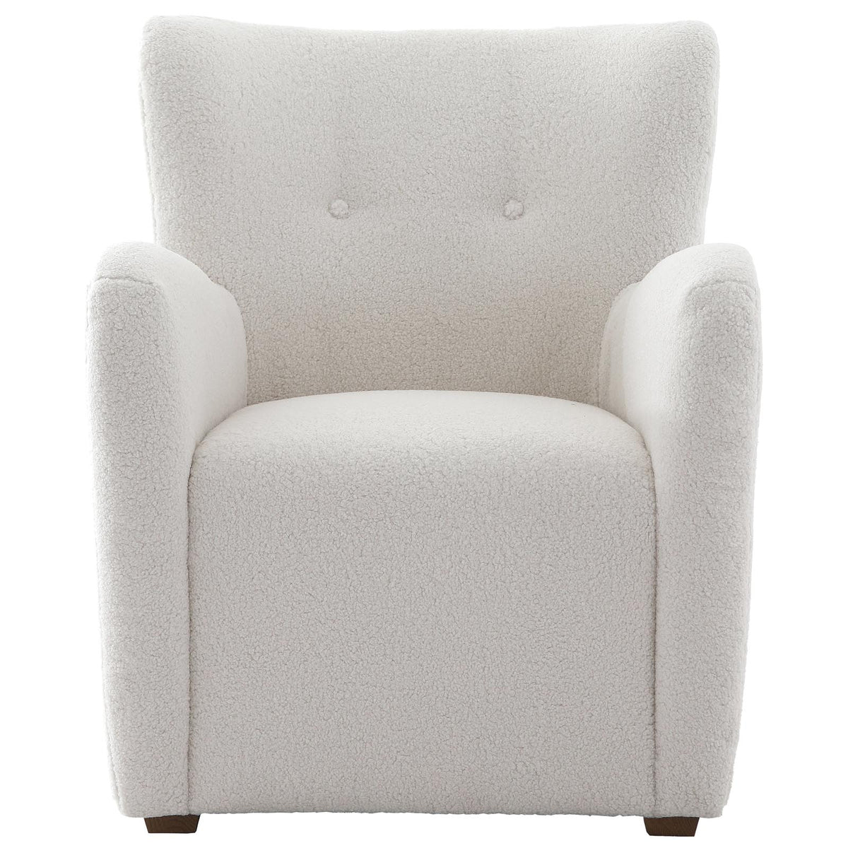 Pisa Faux Wool Accent Chair