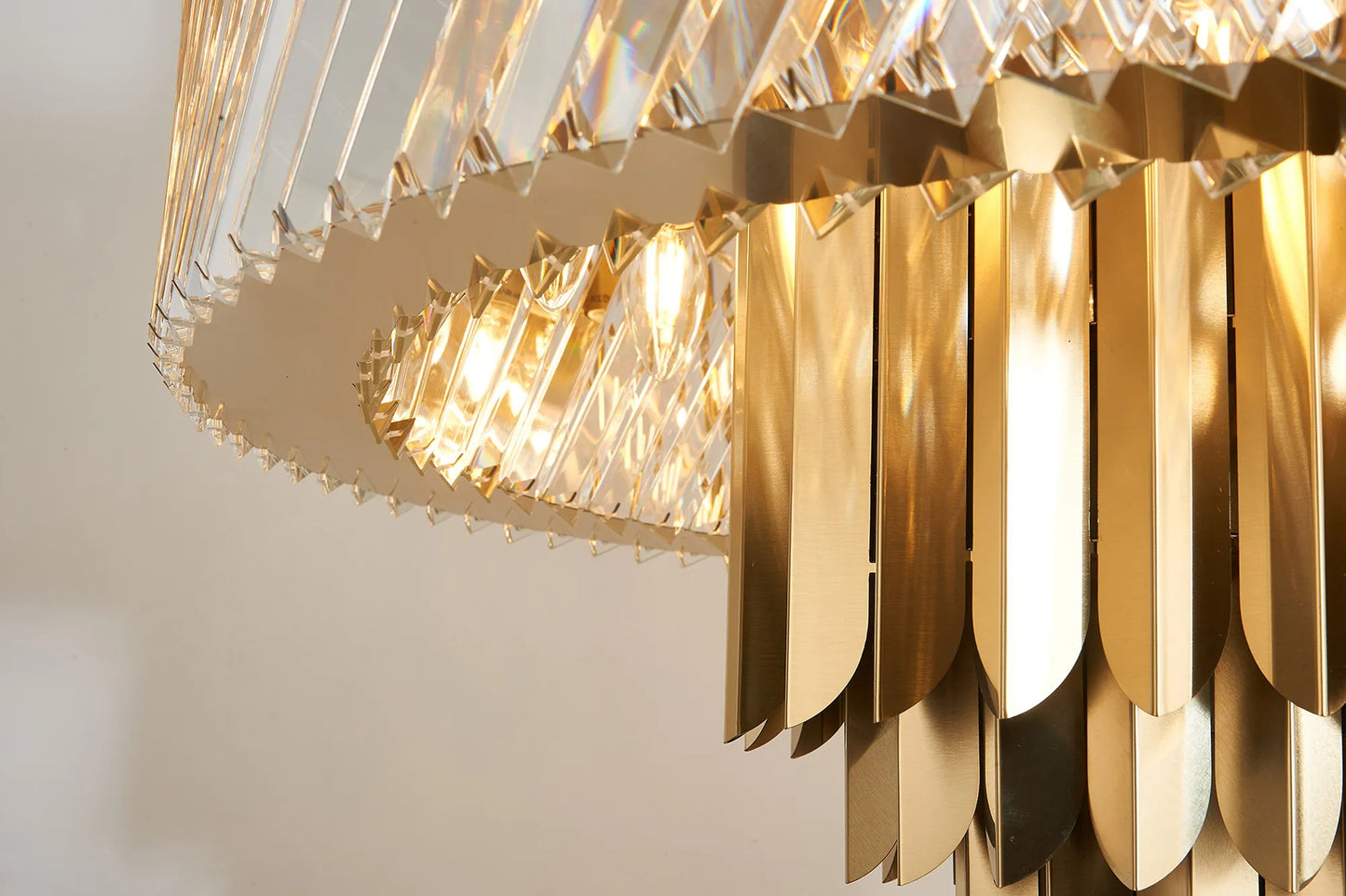 Elaris Brass Chandelier