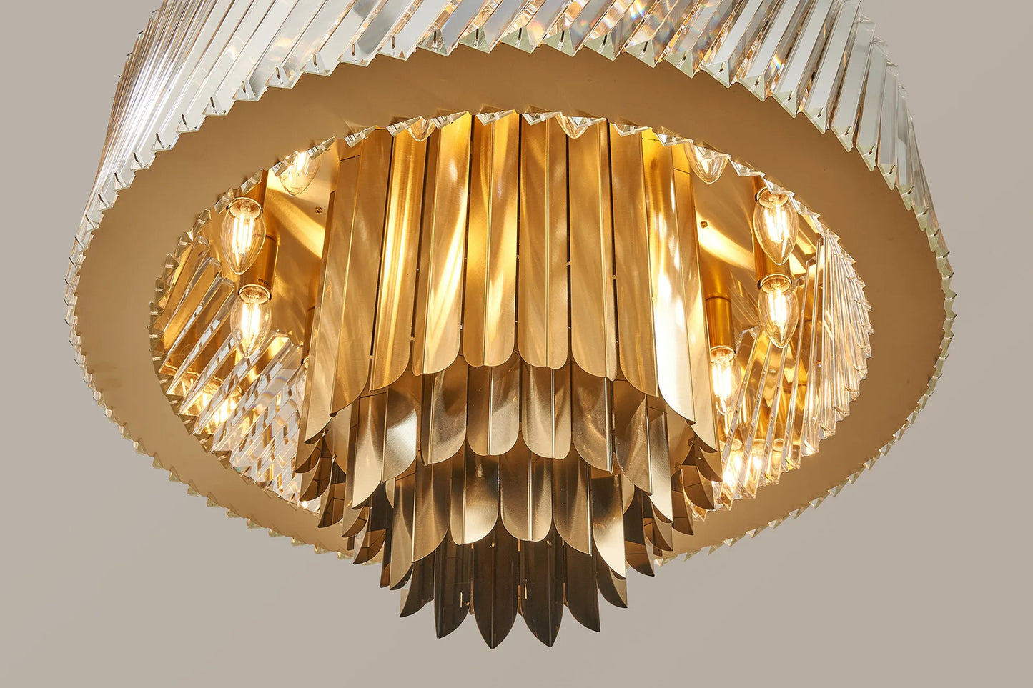 Elaris Brass Chandelier
