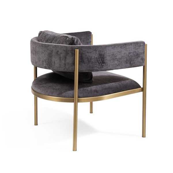 Envie II Lounge Chair - Giselle Dark Charcoal