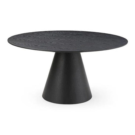 Tavamo 150 Dining Table - Black Oak