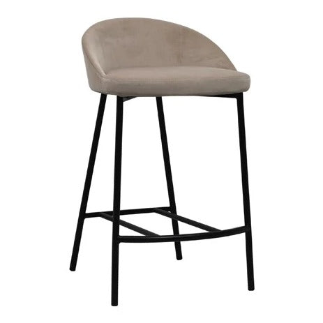 Tux Counter Stool - Taupe