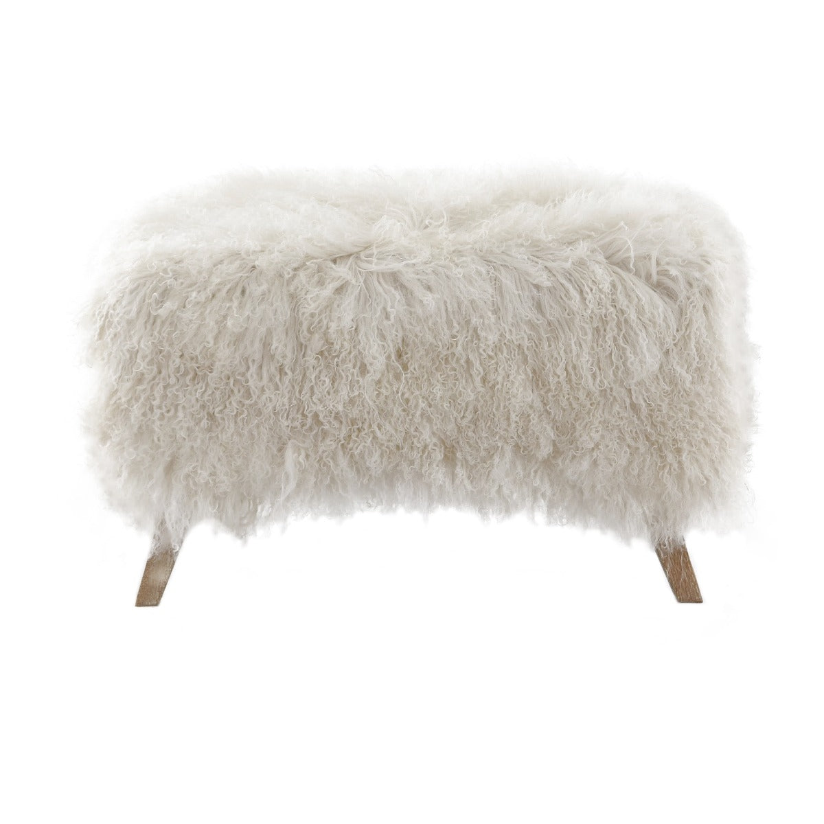 Lucca Real Sheepskin Ottoman