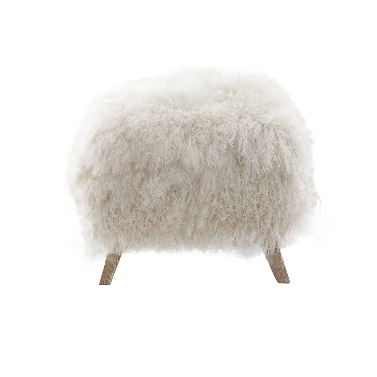 Lucca Real Sheepskin Ottoman
