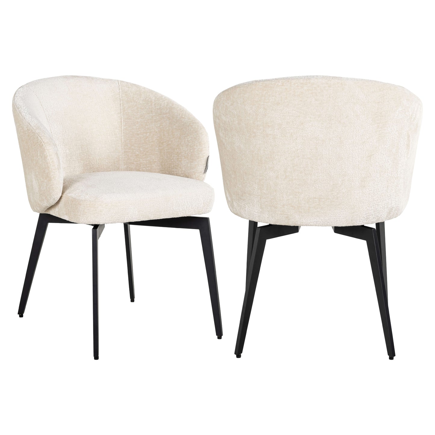 Luxe Chenille Dining Chair