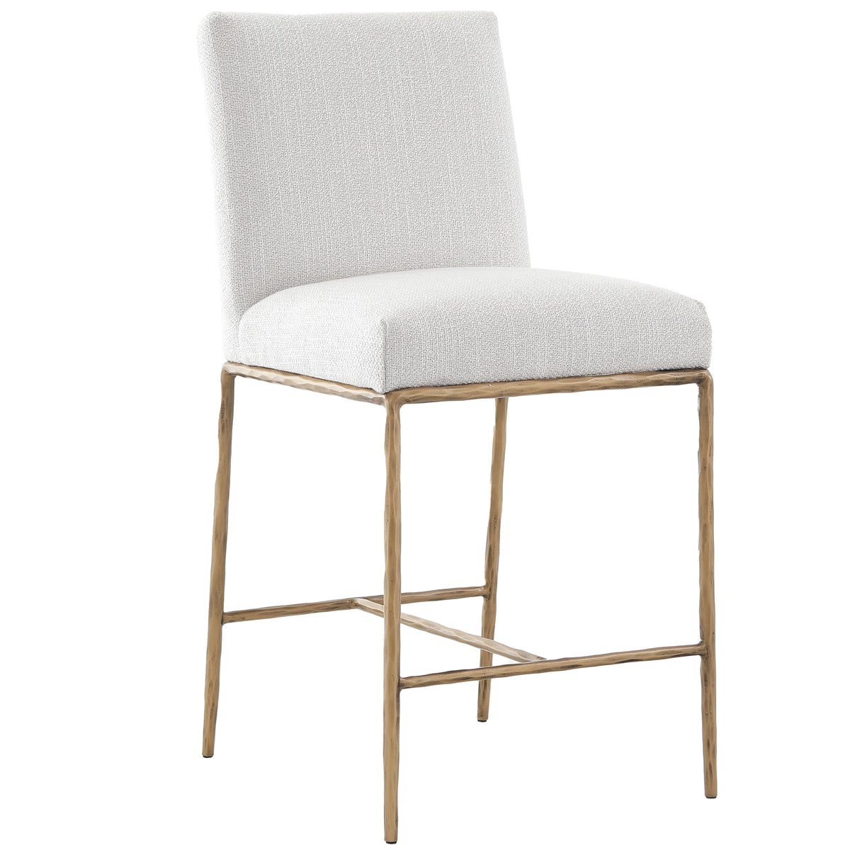 Bergamo Aged Brass Counter Stool