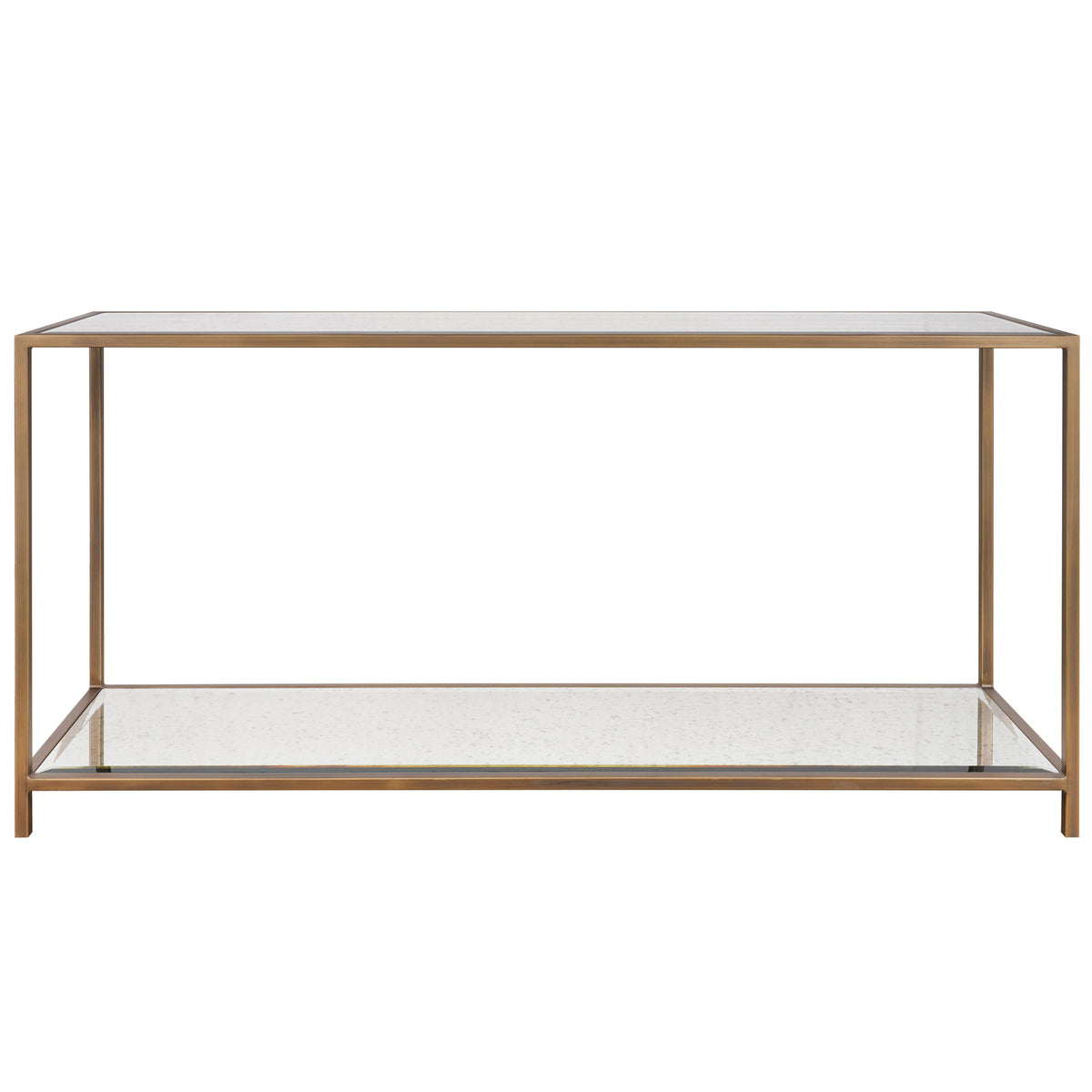 Savona Antique Brass Console Table