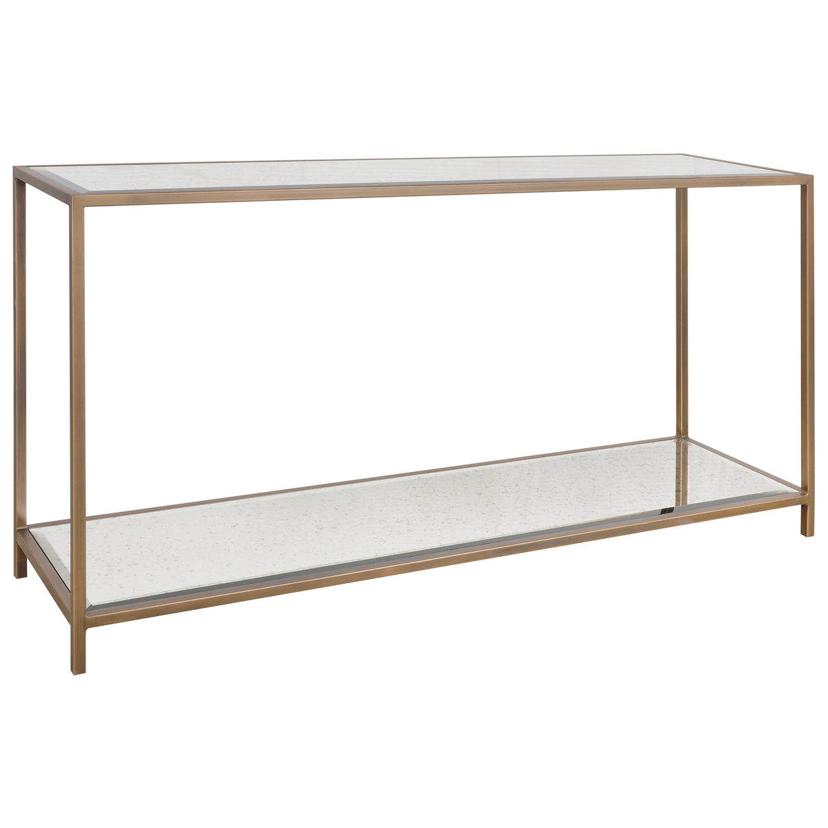 Savona Antique Brass Console Table