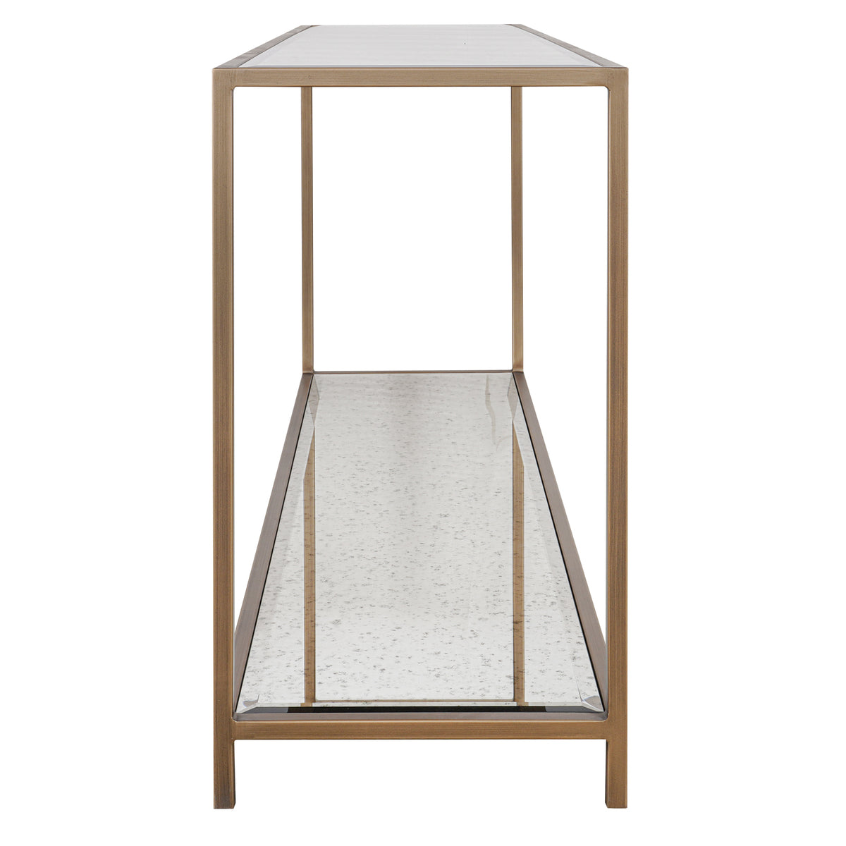 Savona Antique Brass Console Table