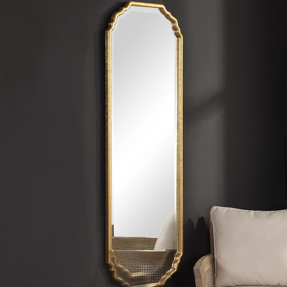 Fossano Long Mirror Gold