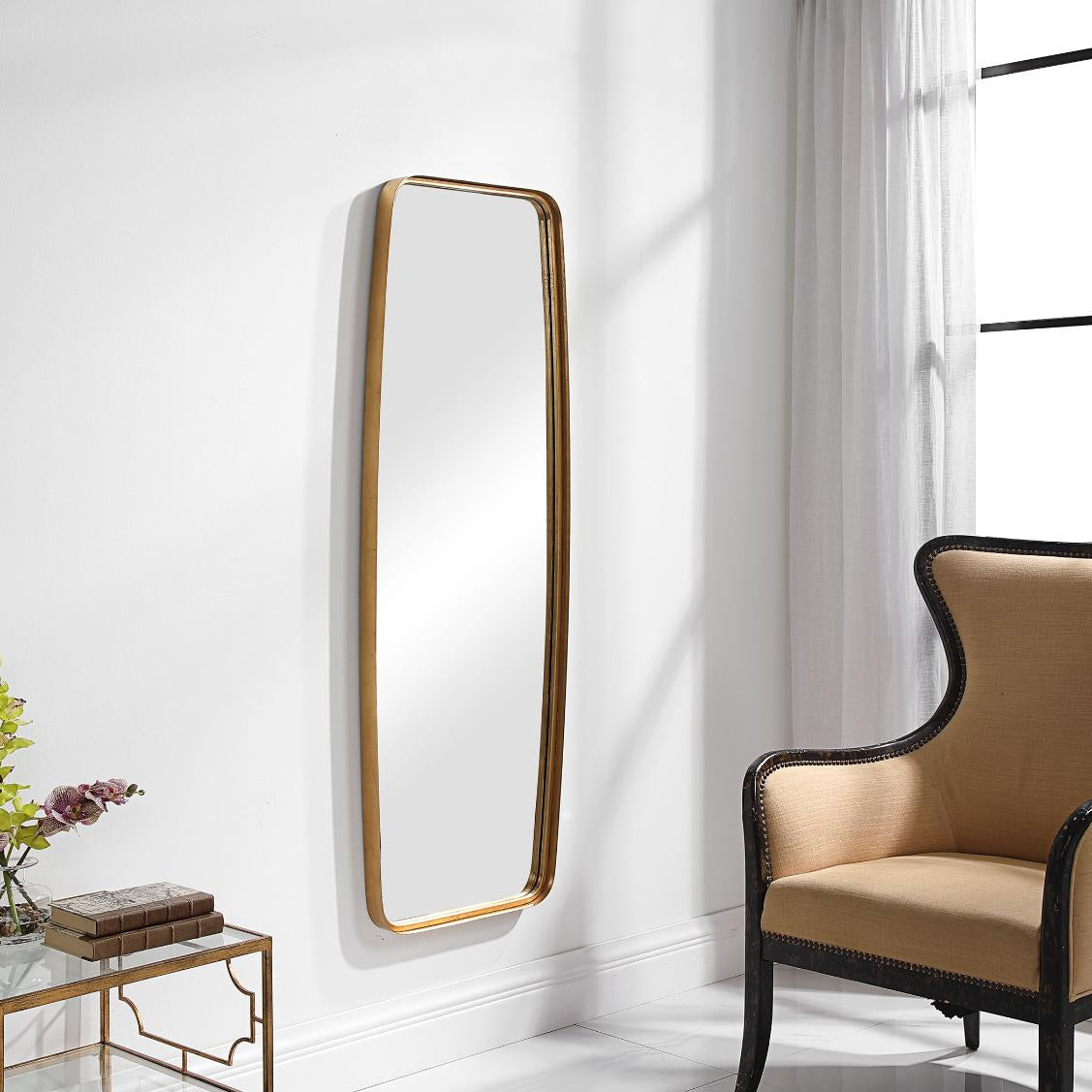 Albisola Tall Mirror Gold