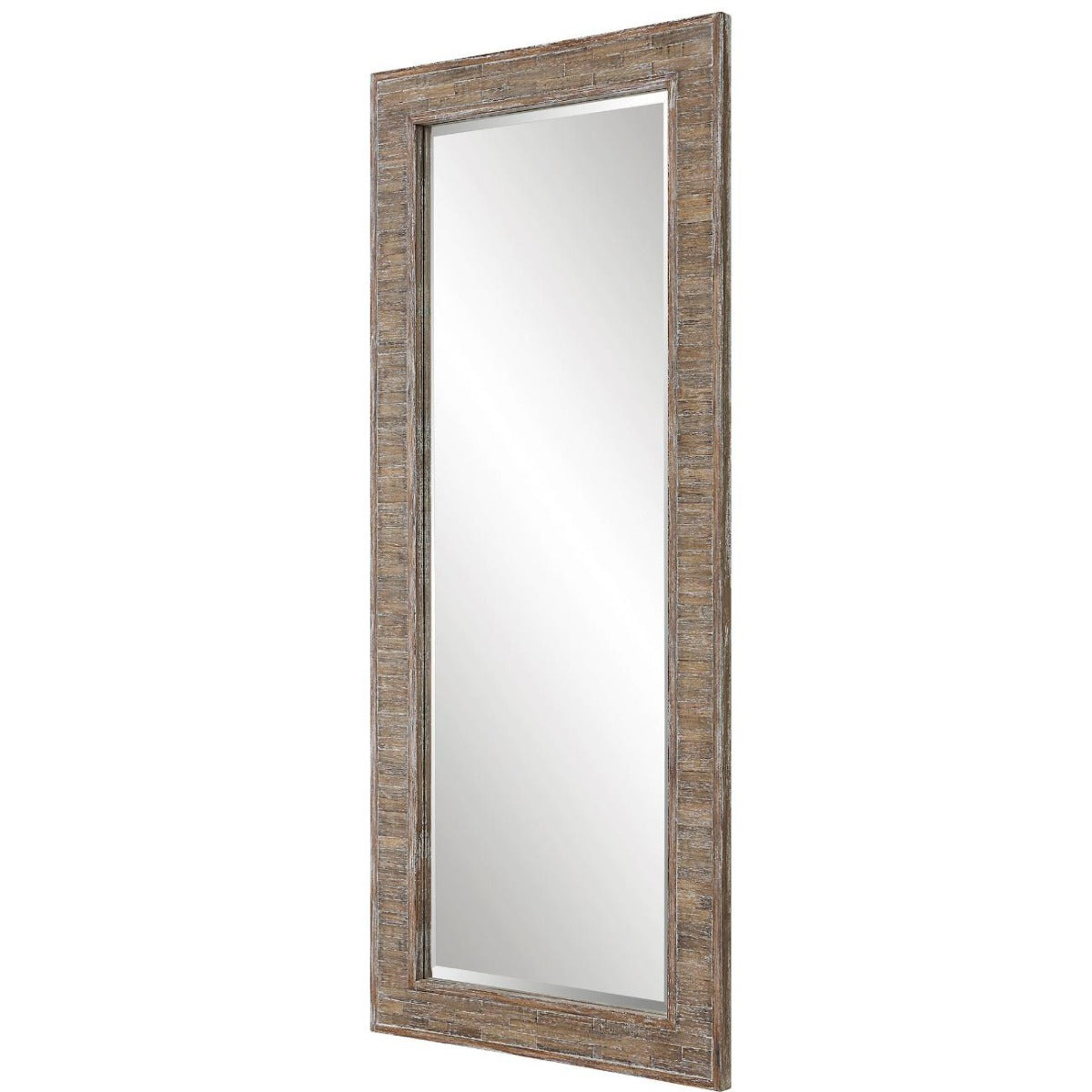 Amantea Distressed Wooden Tall Mirror