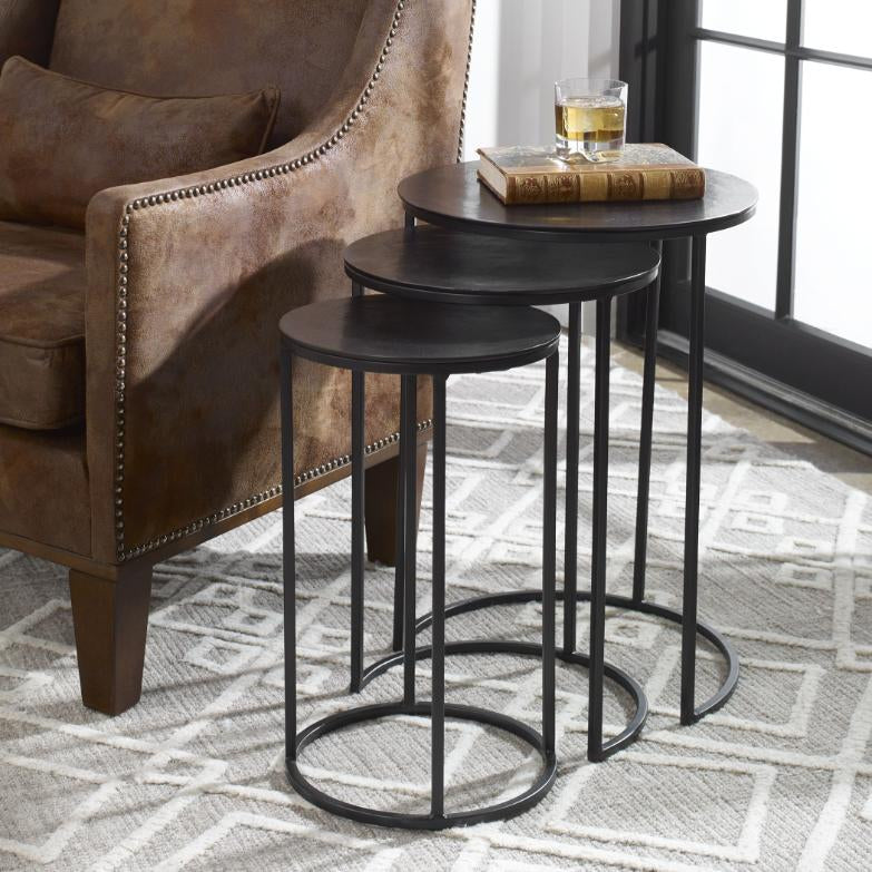 Erice Set of Round Nesting Tables