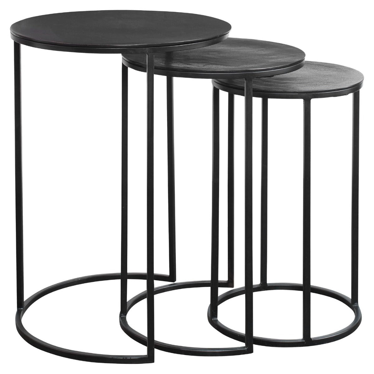 Erice Set of Round Nesting Tables