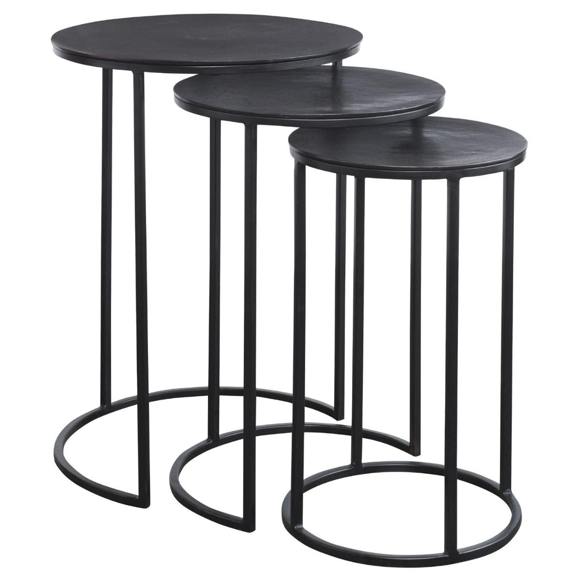 Erice Set of Round Nesting Tables