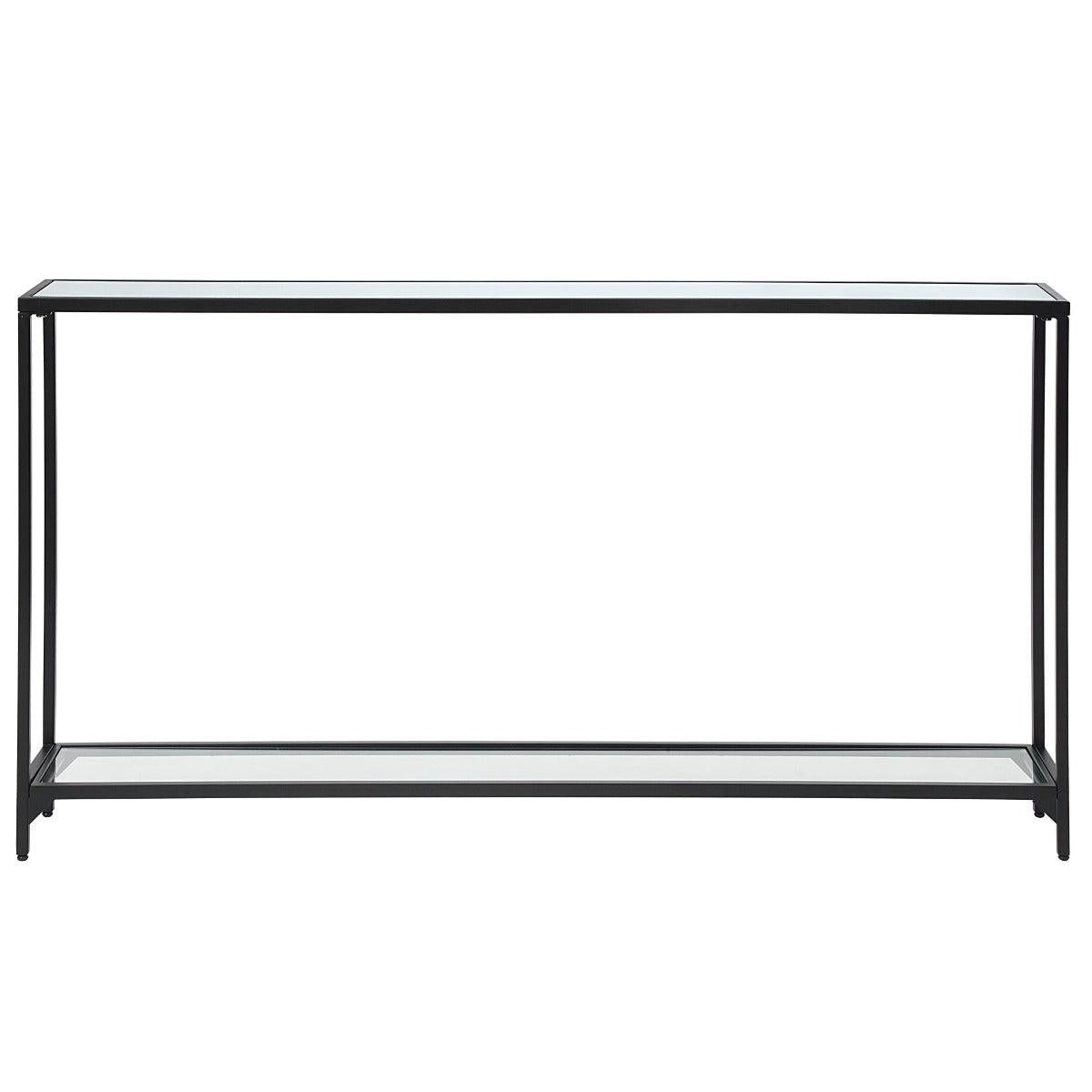 Vesta Slimline Console Black Finish
