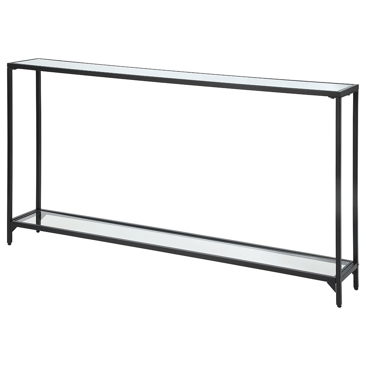 Vesta Slimline Console Black Finish