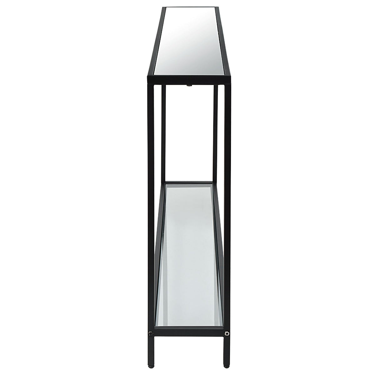 Vesta Slimline Console Black Finish
