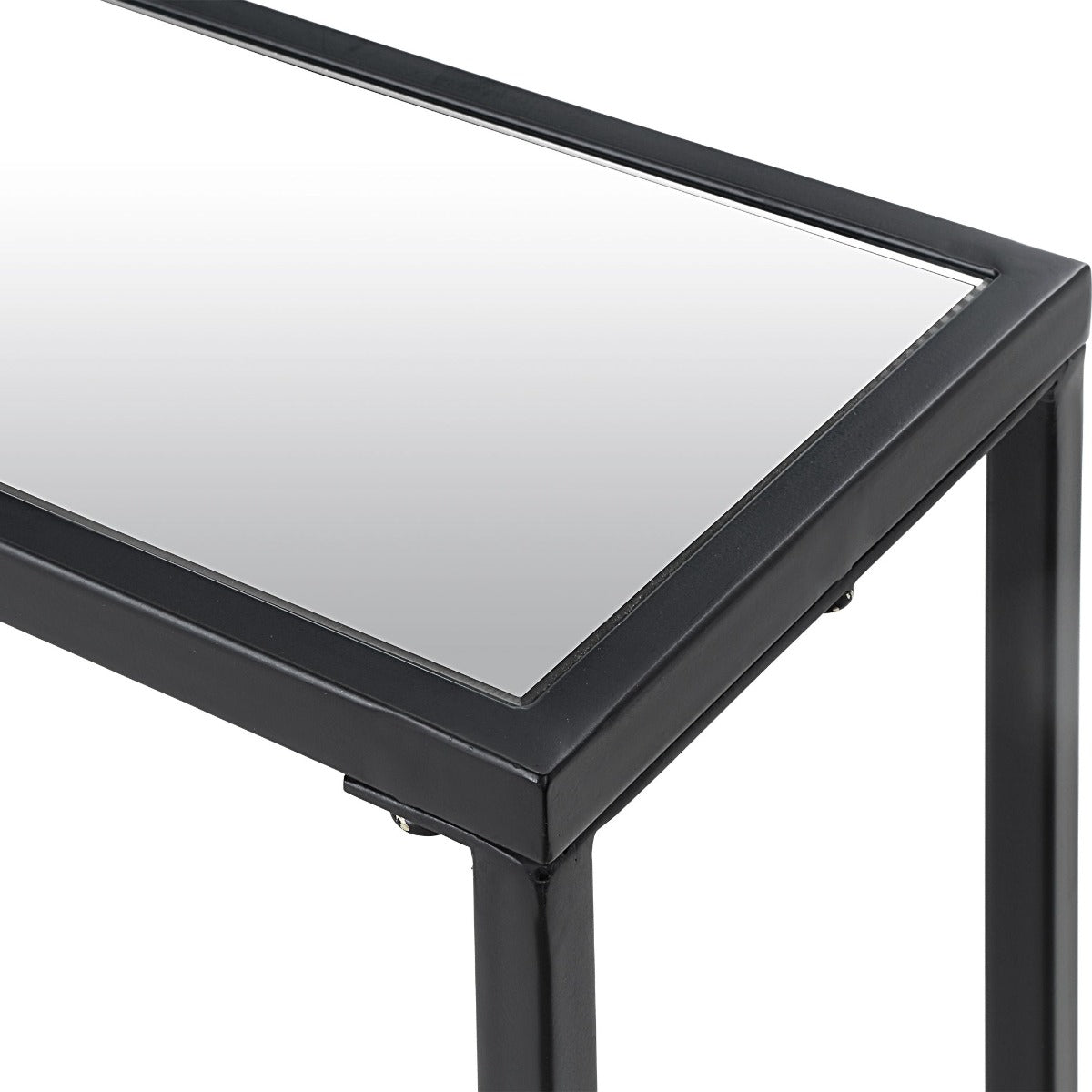 Vesta Slimline Console Black Finish