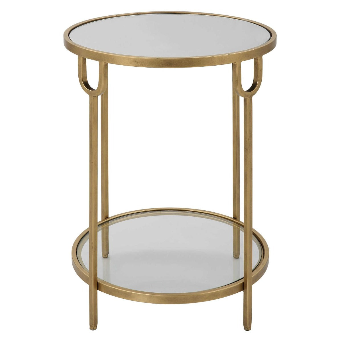 Fermo Side Table Brass
