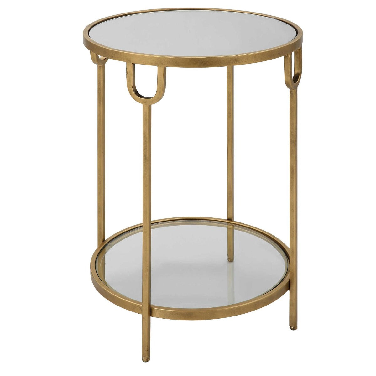 Fermo Side Table Brass