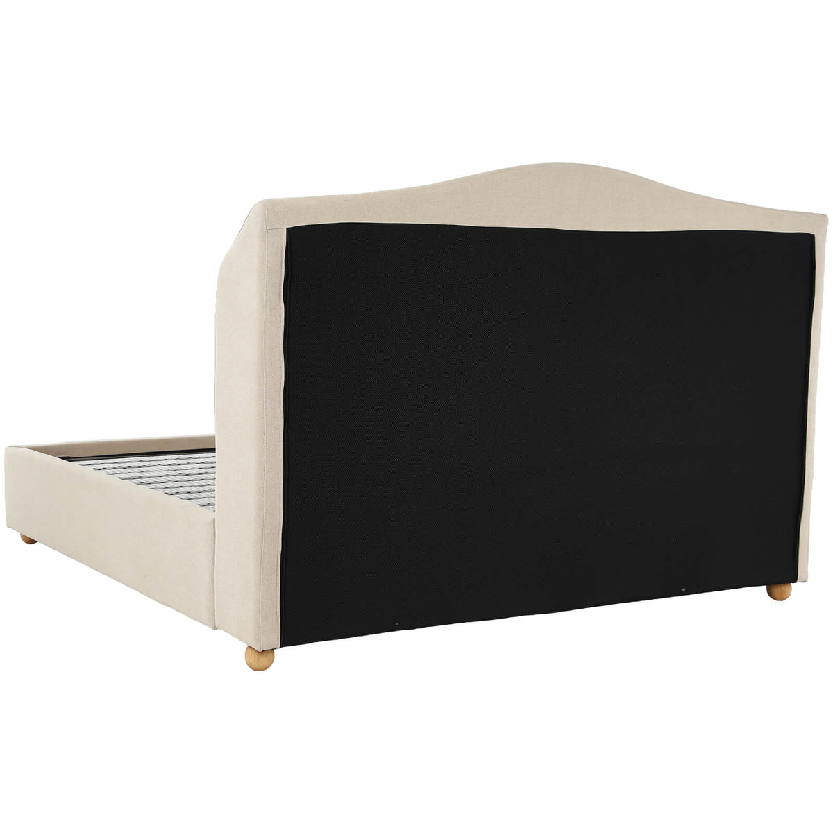 Cervia Winged Upholstered Bed Super King