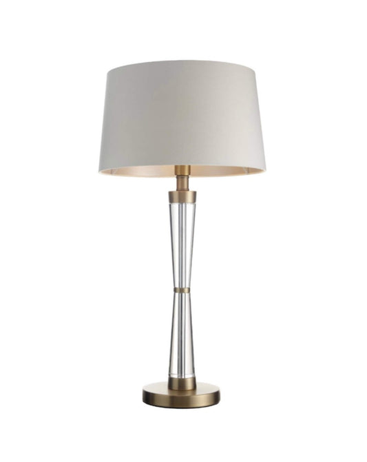 Antique Brass Finish Table Lamp