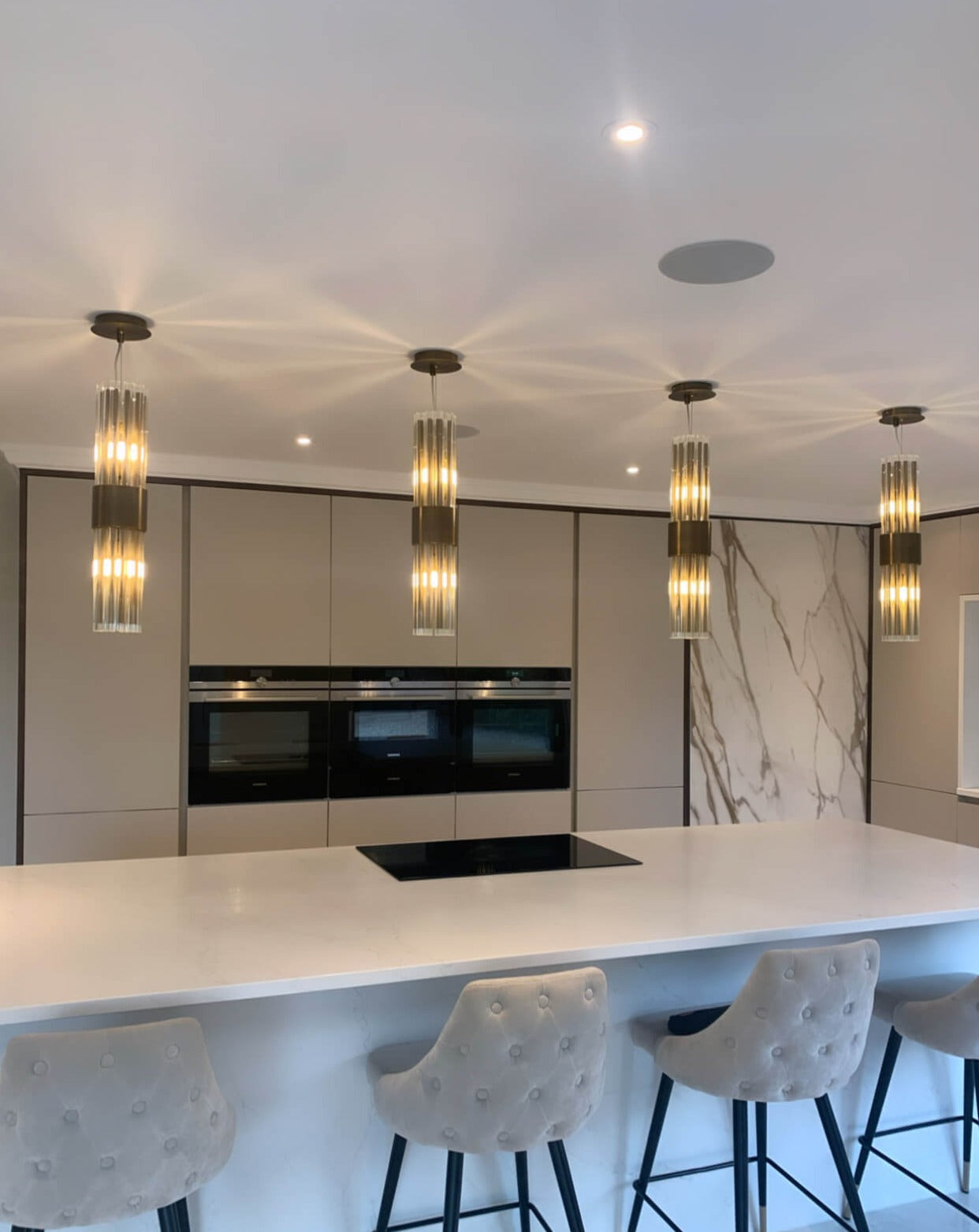 Luxury Antique Brass Pendant