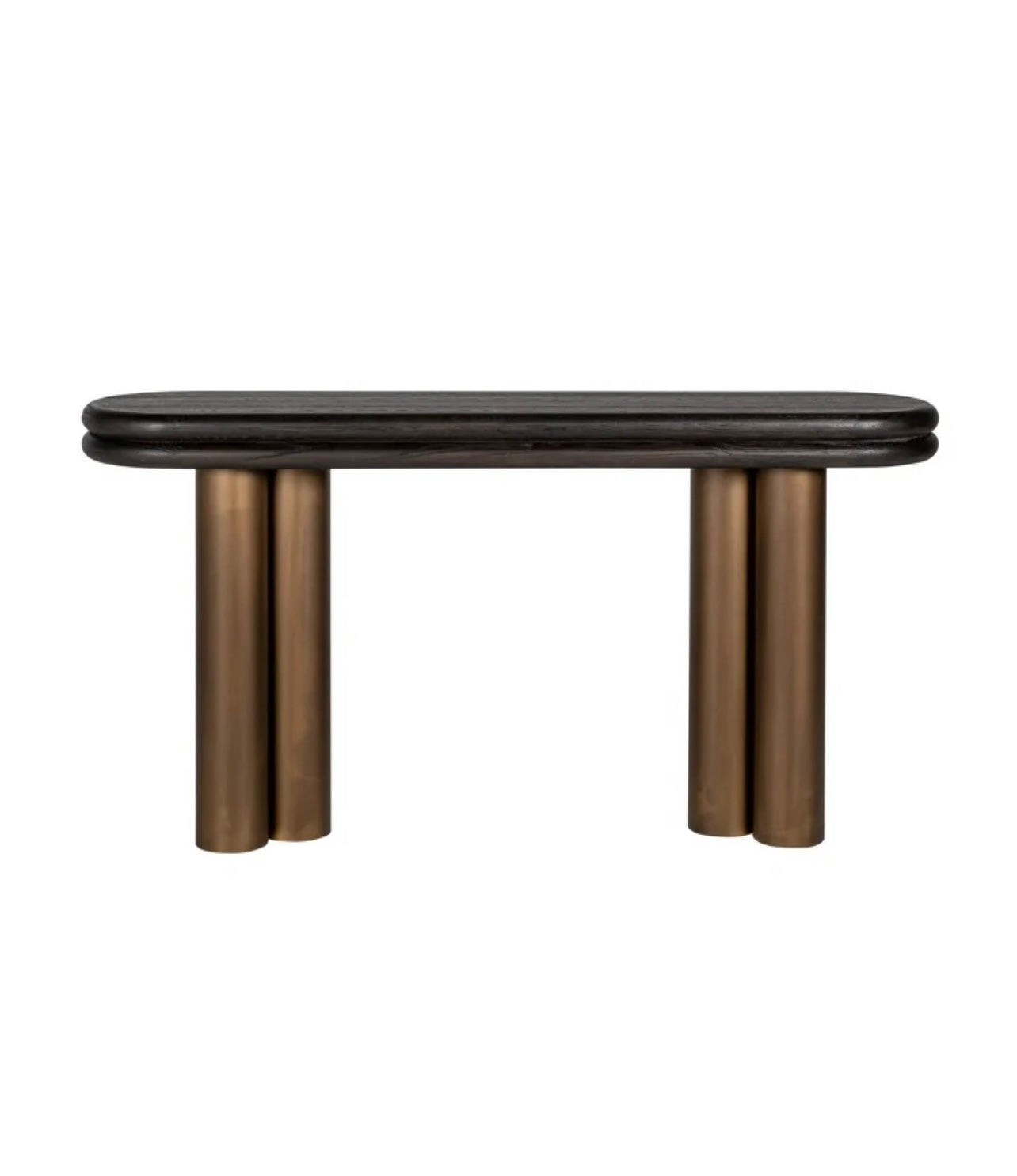 Black Rustic Console Table