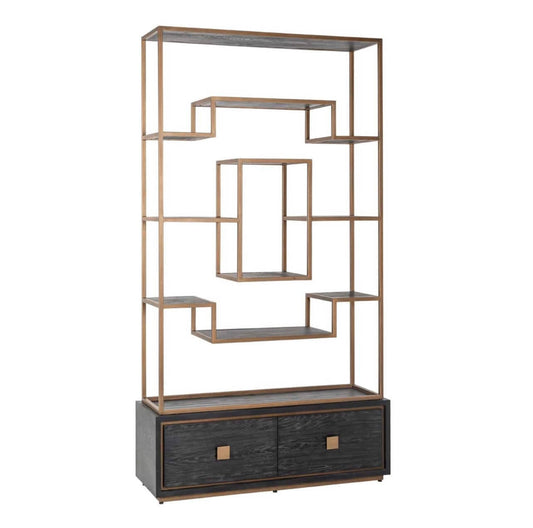 Luxury Brass Detailed Display Unit
