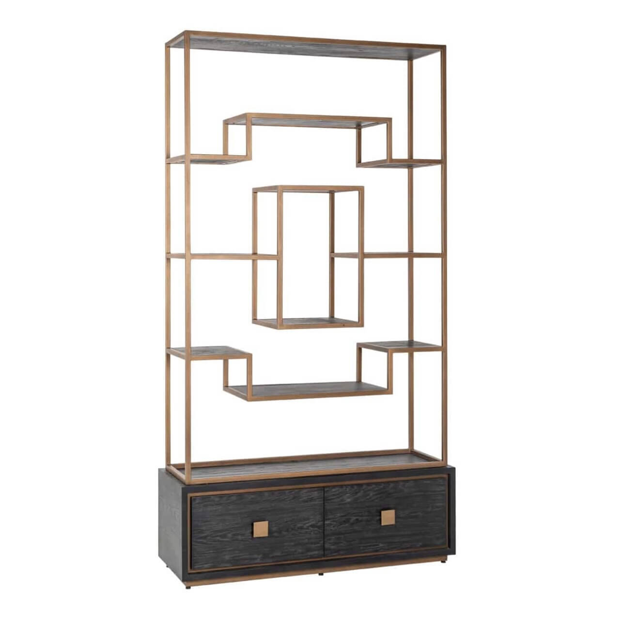 Luxury Brass Detailed Display Unit