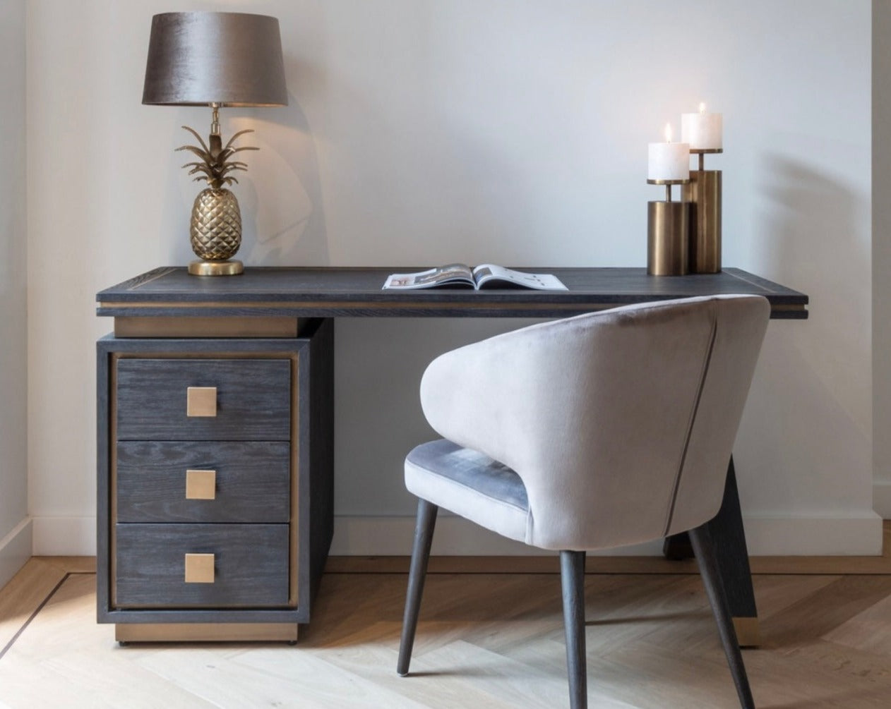 Black Rustic Desk