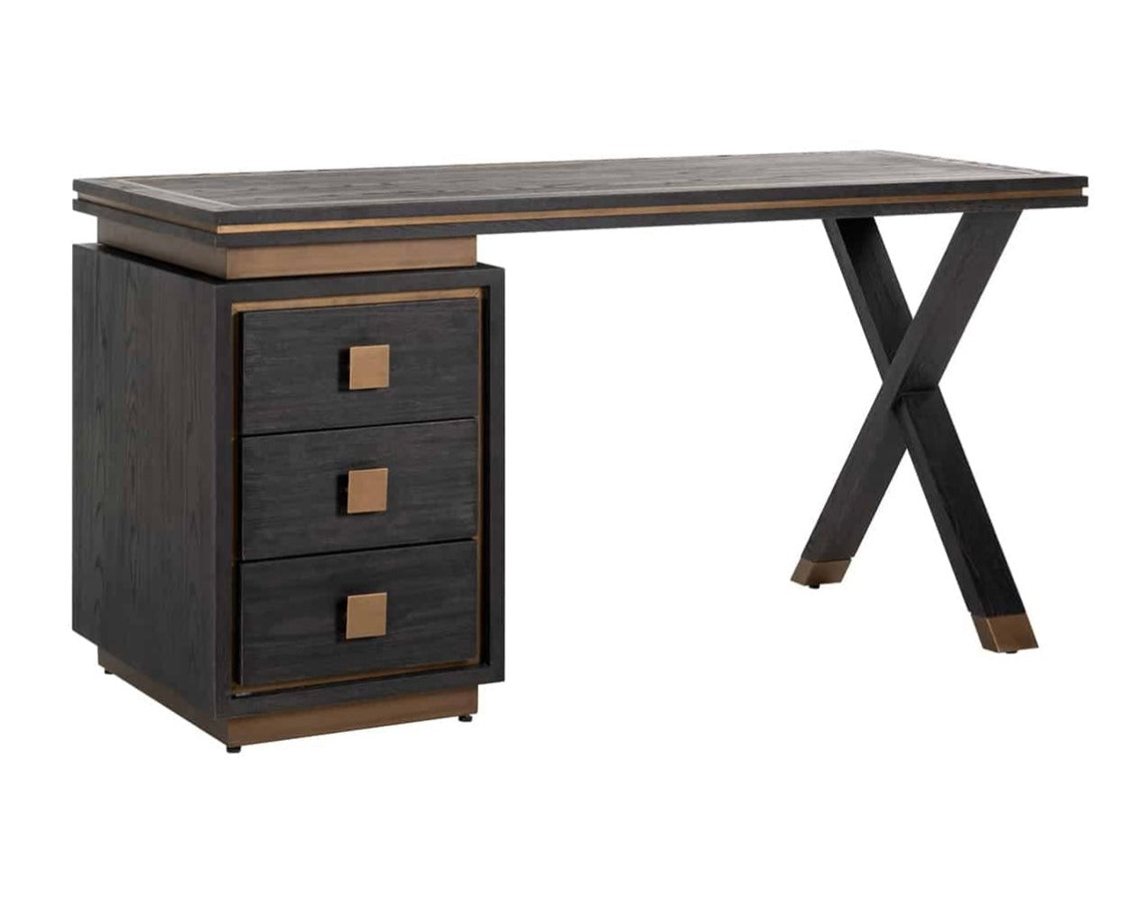 Black Rustic Desk